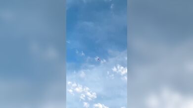 Tvrdé a bolestivé přistání při skydivingu