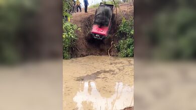 Nebezpečná situace s offroad vozidlem