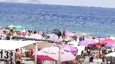 Reklamní letadlo se zřítilo do moře u pláže Copacabana