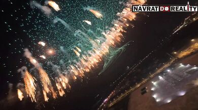 Liuyang zapsalo nový světový rekord díky ohromující show s téměř 16 tisíci drony