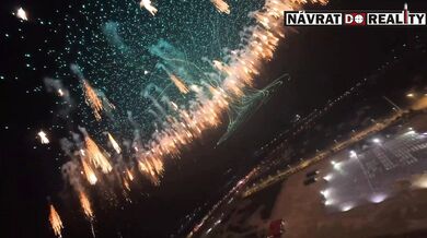 Liuyang zapsalo nový světový rekord díky ohromující show s téměř 16 tisíci drony