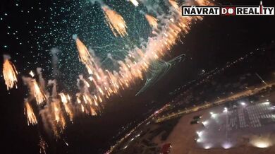 Liuyang zapsalo nový světový rekord díky ohromující show s téměř 16 tisíci drony