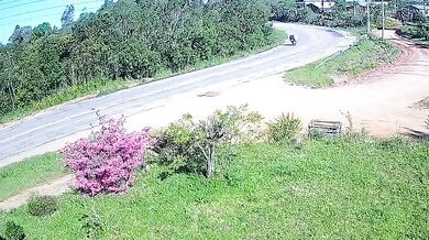 Extrémní ohnivá motonehoda