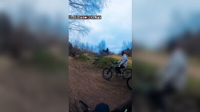 Bolestivá nehoda při skoku na kole