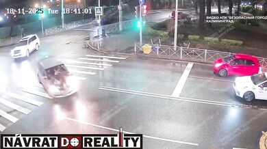 Řidič Volkswagenu srazil chodce na přechodu