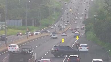 Pohotová reakce řidiče zabránila nehodě na dálnici v Panamě