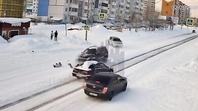 Řidička v Rusku srazila dvě děti na přechodu