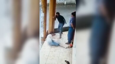 Vtipný konflikt dvou agresorů