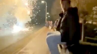 Fail během oslav nového roku