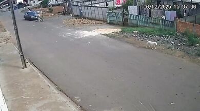 Auto v Brazílii srazilo malého cyklistu a ujelo z místa nehody