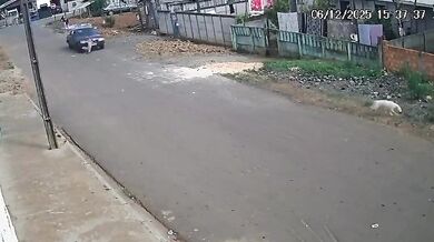 Auto v Brazílii srazilo malého cyklistu a ujelo z místa nehody