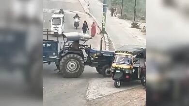 Nehoda rychle jedoucího skútraře