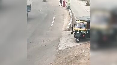 Nehoda rychle jedoucího skútraře