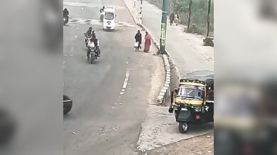 Nehoda rychle jedoucího skútraře