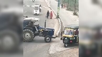 Nehoda rychle jedoucího skútraře