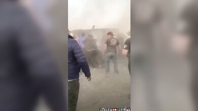 Nepovedený drag racing s terénním vozidlem