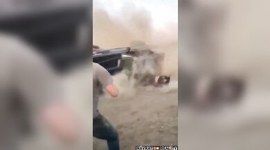 Nepovedený drag racing s terénním vozidlem