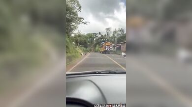 Vyskakování z autobusu za jízdy kvůli selhání brzd