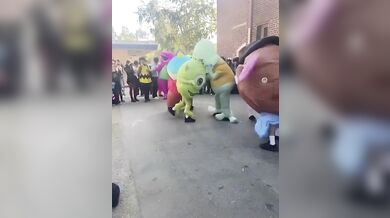 Originální pouliční rvačka