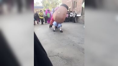 Originální pouliční rvačka