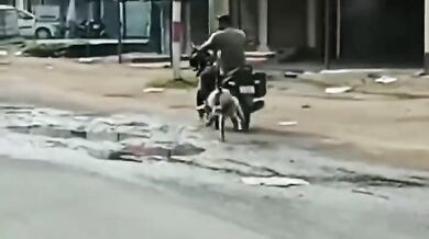 Opice nesnášející motorkáře