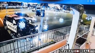 Policejní vůz srazil seniora na přechodu