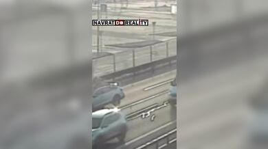 Řidič u Brna narazil plnou rychlostí do kamionu