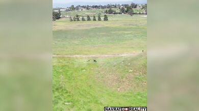 Nehoda na motorce při pokusu o přeskočení baráku