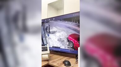 Když zapomeneš na ruční brzdu...