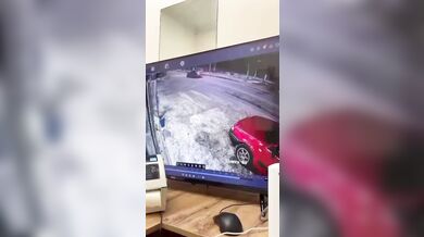 Když zapomeneš na ruční brzdu...