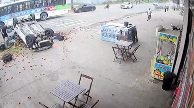 Kuriózní dopravní nehoda #7