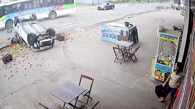 Kuriózní dopravní nehoda #7