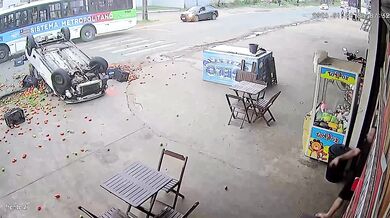 Kuriózní dopravní nehoda #7