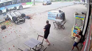 Kuriózní dopravní nehoda #7