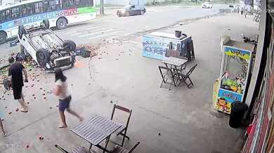 Kuriózní dopravní nehoda #7