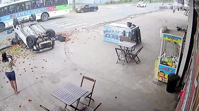 Kuriózní dopravní nehoda #7