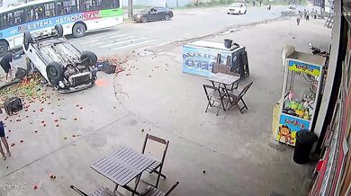 Kuriózní dopravní nehoda #7