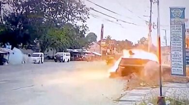 Útok na kolonu filipínského starosty