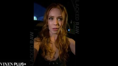 Drobná zrzka Madi Collins dostává naloženo do všech děr ve svém prvním BBC gangbangu