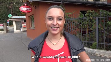 Venkovní šukání s těhotnou dívkou