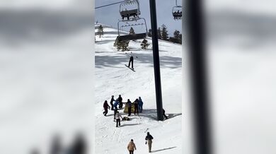 Pád dvanáctileté dívky z lanovky v Mammothu skončil bez vážných zranění