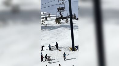 Pád dvanáctileté dívky z lanovky v Mammothu skončil bez vážných zranění