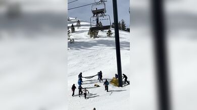 Pád dvanáctileté dívky z lanovky v Mammothu skončil bez vážných zranění