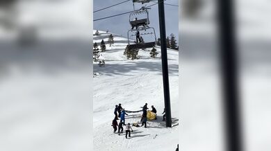 Pád dvanáctileté dívky z lanovky v Mammothu skončil bez vážných zranění