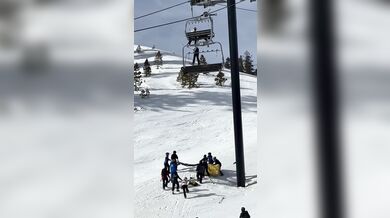 Pád dvanáctileté dívky z lanovky v Mammothu skončil bez vážných zranění