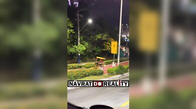 Nebezpečná jízda na šlapadle