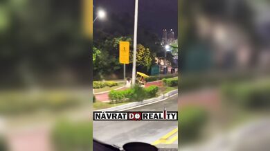 Nebezpečná jízda na šlapadle