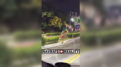 Nebezpečná jízda na šlapadle