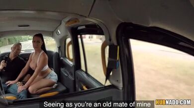 Německá MILFka Texas Patti ošukaná v taxíku