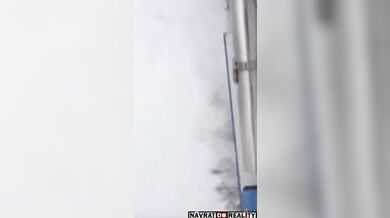 Zimní hromadná nehoda